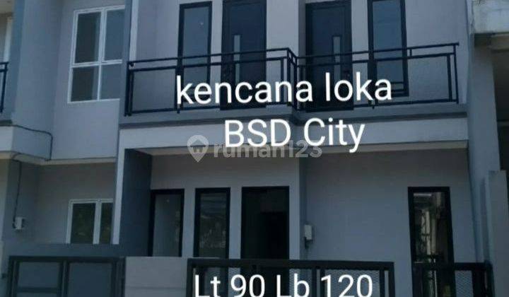 Rumah Baru 1.95 M Kencana Loka Bsd City Tangerang Selatan 1