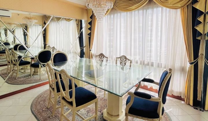 Luxury Apartment in Taman Anggrek, 3BR, 2 Units Combined into 1, Ready to Occupy