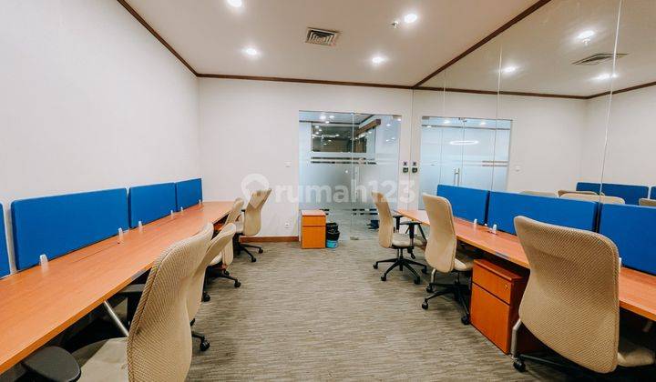 Perkantoran Equity Tower 334m2 Furnished SCBD Jaksel 2