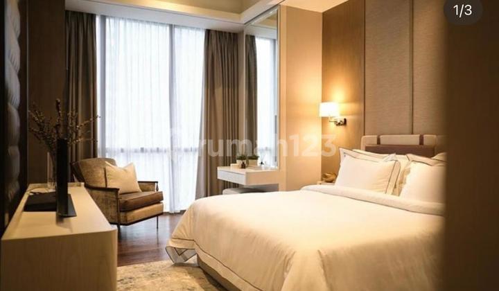 Dipesan 3 kamar tidur apartemen anandamaya dengan perabotan