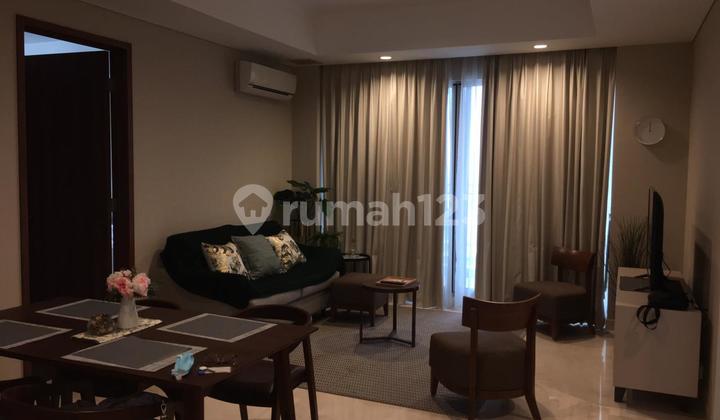 Furnished 2 bedrooms branz simatupang apartment for rent 