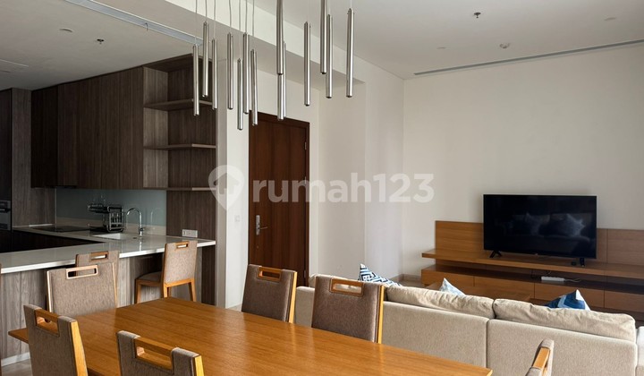 Furnished 2 bedroom pakubuwono spring apartment for rent  2