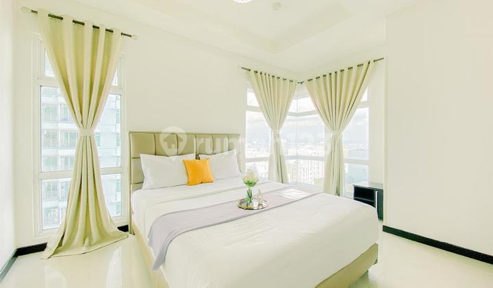 Furnished 2 bedrooms green bay pluit apartment for sale 