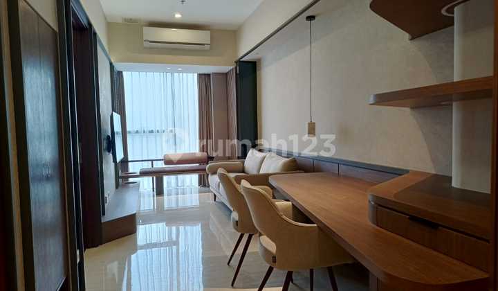 Furnished 1 bedroom the branz mega kuningan apartment for rent  2