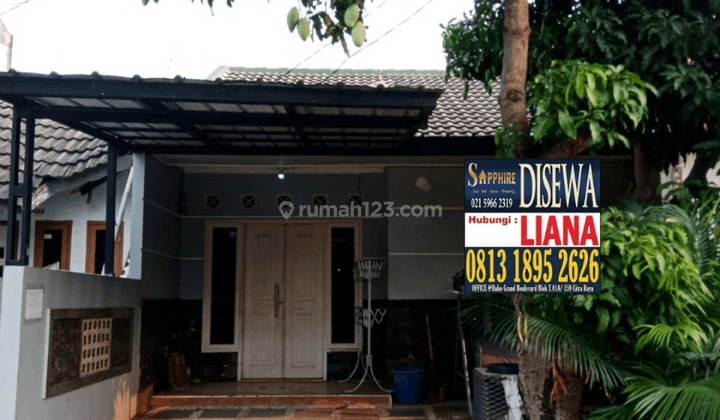 Di sewa rumah siap huni lokasi strategis di citra raya tangerang 1