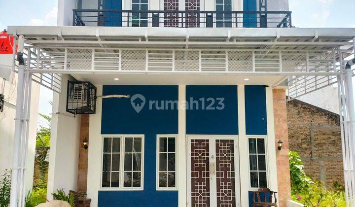 Di Jual Rumah 2 Lantai Lokasi Strategis Simpang Ringroad Pasar 4 Di Jl. Bunga Wijaya Kusuma, Padang Bulan, Medan Selaang 2