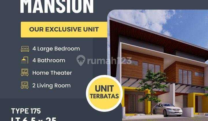 Di Jual Rumah Mewah 2 Lantai Exclusive  Unit Terbatas Di Jl. Damai 2