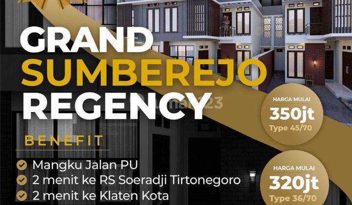 Rumah Siap Bangun Depan Kantor Desa Sumberejo 100 M Jl Jogja solo 8