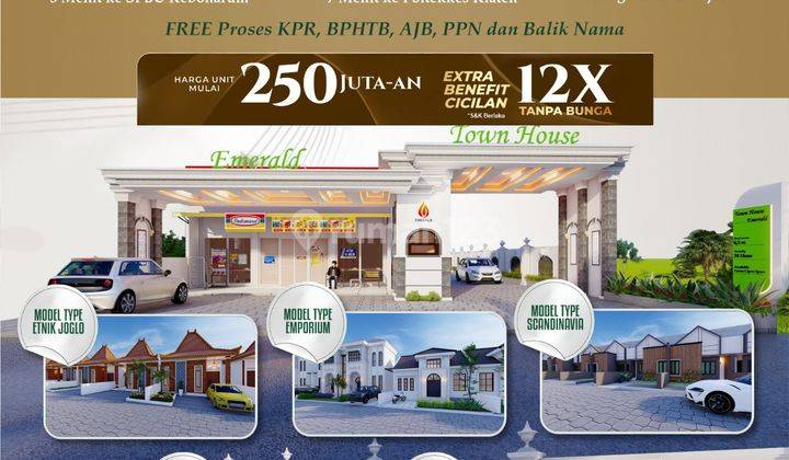 Emerald Town House Perumahan Premium Dekat Pusat Kota Klaten 1