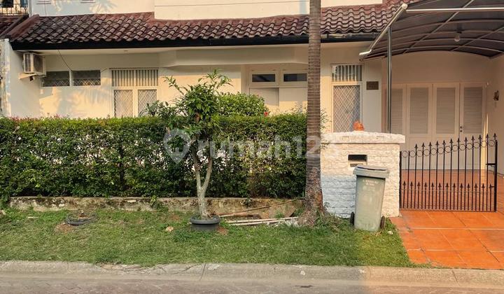 DIJUAL RUMAH 2 LANTAI FULL FURNISHED DI CENDANA GOLF