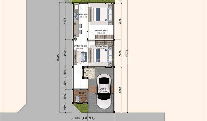 Rumah Minimalist Murah Di Denpasar Kertalangu Sanur 2