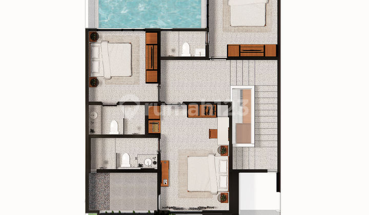 Jimbaran Hill - Cluster Villa Lokasi Jimbaran Hanya 5 Menit ke Sidewalk Mall Jimbaran Hill - Cluster Villa Lokasi Jimbaran Hanya 5 Menit ke Sidewalk Mall