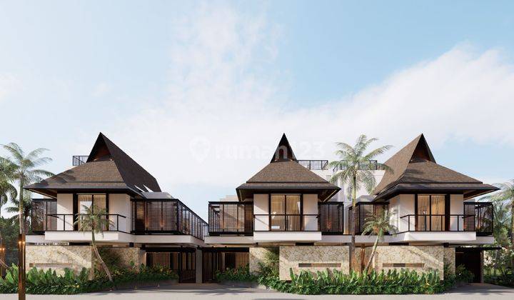 Brand New Cluster Villa Mezzanine Wooden Tropical In Canggu Near Echo Beach  2