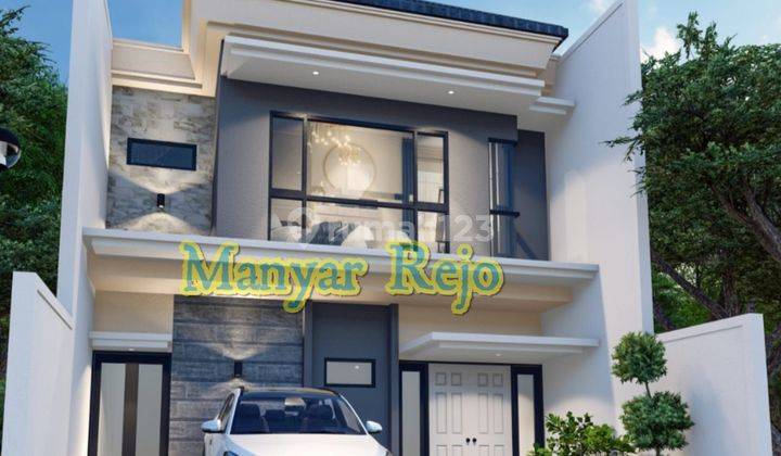 Dijual Rumah Jalan manyar rejo SHM Bagus 1