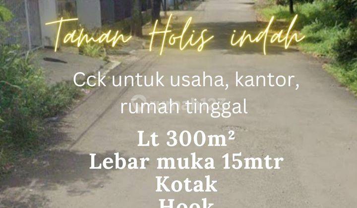 rumah hitung tanah di Taman Holis Indah bentuk kotak 1
