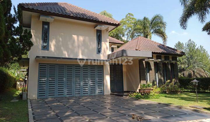 Rumah Mewah View Golf dan Gunung di Cluster Premium Rancamaya 1