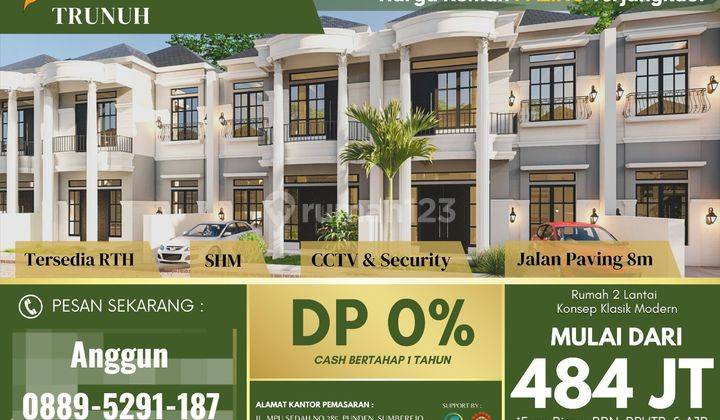 Rumah 2 Lantai Harga Ekonomis Ditrunuh Klaten Selatan 1