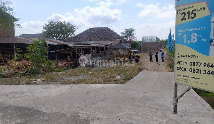 Perumahan Baru di Gondang Jogonalan Klaten 1