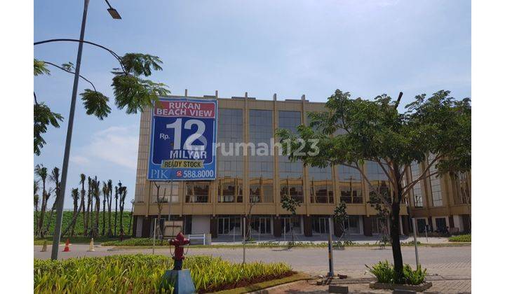 Ruko Beach Boulevard, 4 Lantai, Posisi Komersil 1