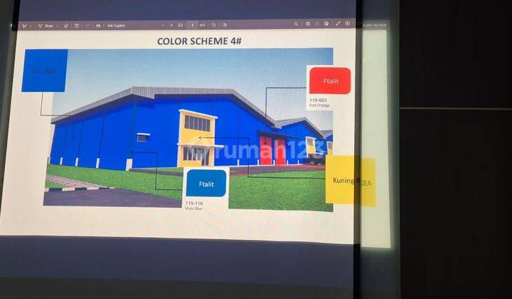 Disewakan Gudang Baru Dan Luas 1.359m², Cikupa, Tanggerang 2
