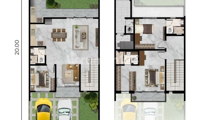 Rumah 2 Lantai di Pantai Indah Kapuk 2 Kondisi Bersih dan Nyaman 2