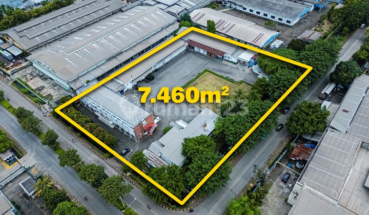 Dibawah Njop Gudang Jiep Siap Pakai, Jarang Ada, Di Pulo Gadung 7640.0 M² Semi Furnished 1