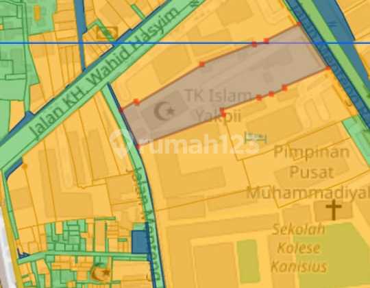 Tanah Di Menteng Dibawah Njop Shm 5620.0 M²