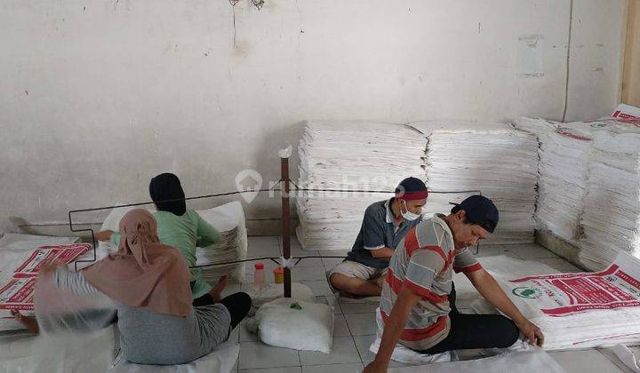 Dijual pabrik plastik beserta isinya siap pakai di Curug nangreg 3