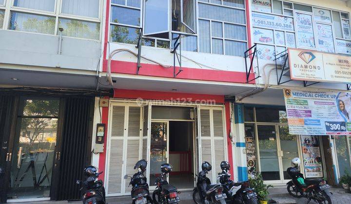 Ruko 3 lantai area komersial pusat kota surabaya SHM