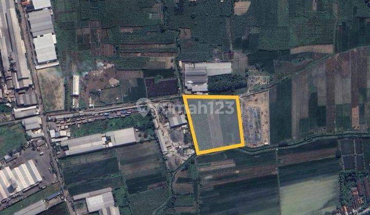 Tanah industri murah wringinanom HGB 21739 m² 1