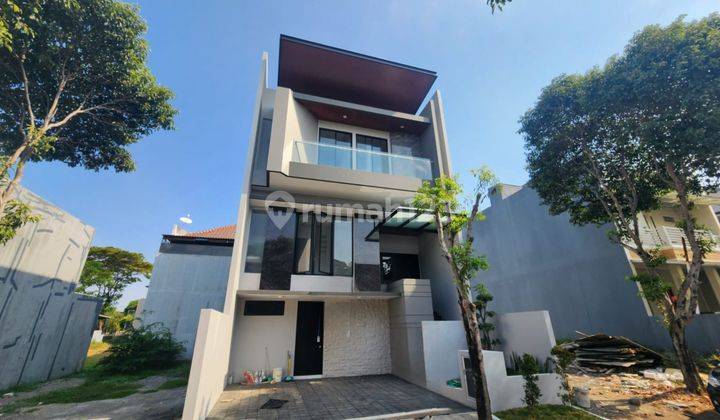 Dijual Rumah Baru 3 Lantai di Alam Hijau, Citraland Bonus Smart Home System  1