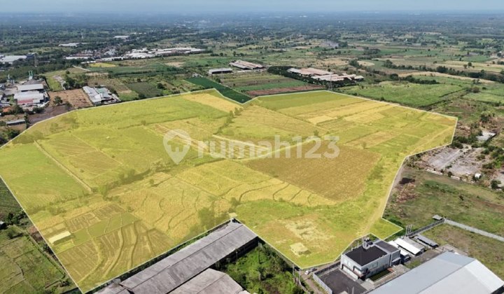Jual Tanah Industri Zona Merah di Pasuruan Jawa Timur - Luas 14,25 Ha Harga Murah Nego di Purwosari