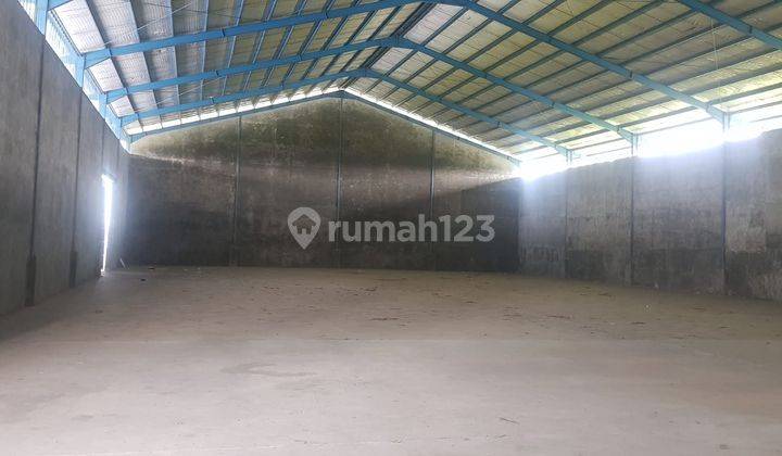 Disewakan Gudang dan Tanah Nol Jalan Raya di Prambon Sidoarjo 1