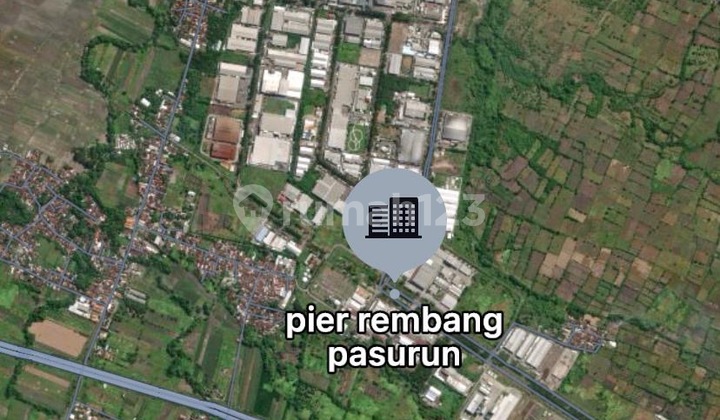 Dijual Tanah PIER Luas Strategis di Rembang Pasuruan