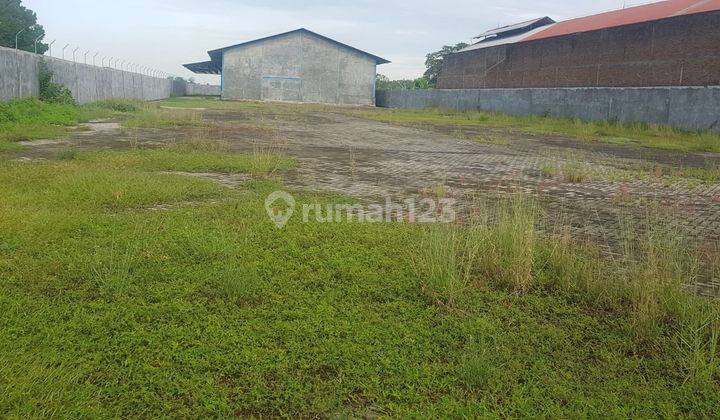 Disewakan Gudang dan Tanah Nol Jalan Raya di Prambon Sidoarjo 2