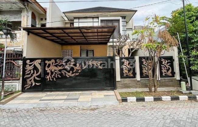 Dijual Rumah Bagus Semi Furnish di Perum Pantai Mentari Surabaya 2