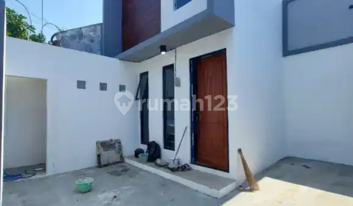 For Sale Cheap Modern Minimalist House in Wisma Tropodo Waru 2