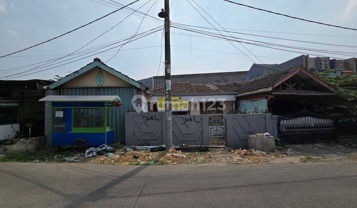 Rumah bisa untuk usaha pinggir jalan , Mangunjaya 2, Tambun Bekasi  1