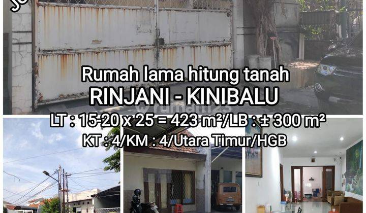 Murah  Kinibalu luas 423m2 only 3m an 1