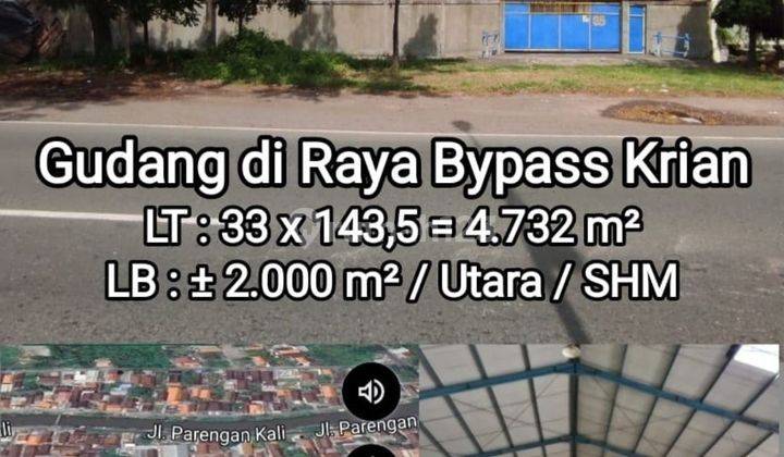 Gudang Bypass Krian 0 Jalan Harga 23m An  1