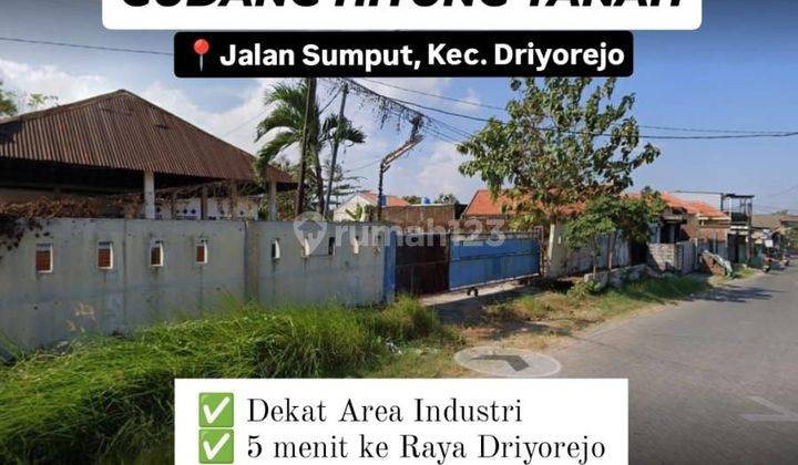 Gudang Tanah Sumput Driyorejo Murah Banget 1jtan/m2 1