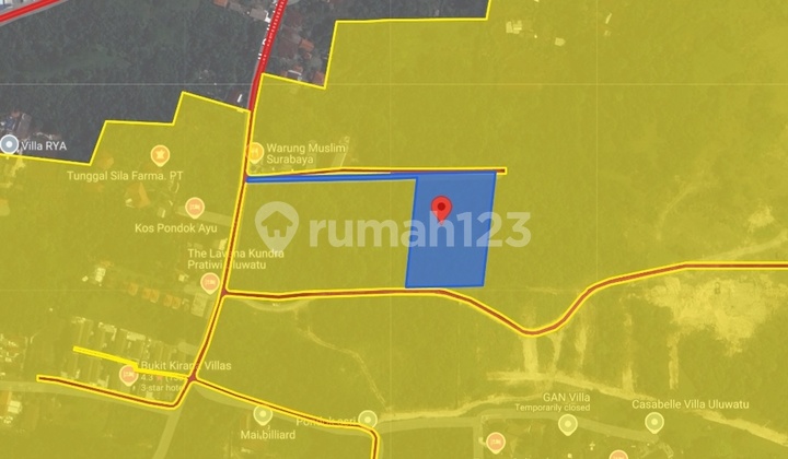 50are Pecatu Land For Sale Savaya Area Green View 50are Pecatu Land For Sale Savaya Area Green View