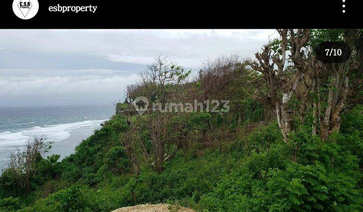 Disewakan tanah tebing di Jl.Pantai suluban,Pecatu - Uluwatu 5