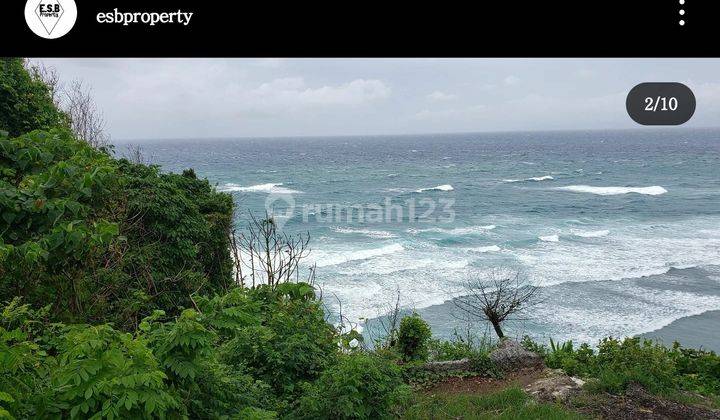 Disewakan tanah tebing di Jl.Pantai suluban,Pecatu - Uluwatu 6