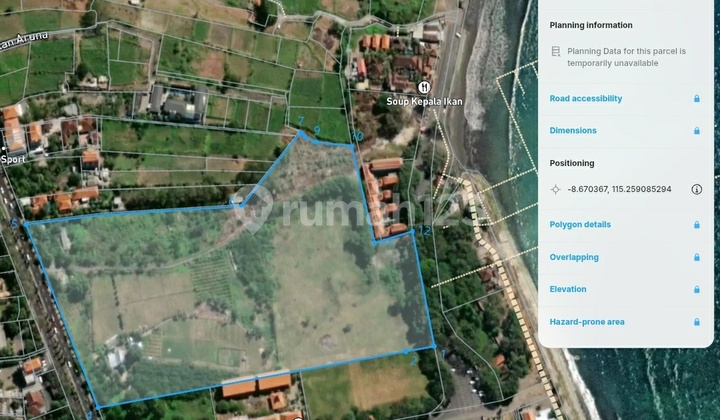 Sanur Harbour Land Premium Location For Sale