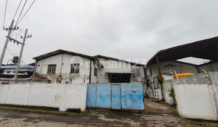 Dijual gudang 2 jadi 1 di Dumar industri SIAP PAKAI dengan lokasi STRATEGIS