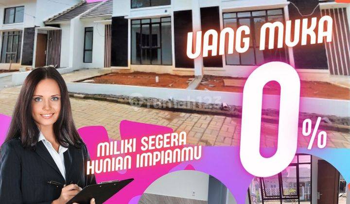 Rumah Mezanine Dp0 Free Biaya di Cluster Alamanda Bogor