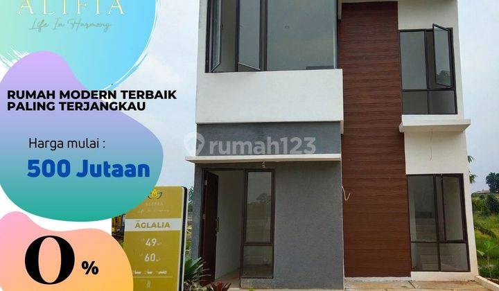 Rumah Cantik Bagus Strategis Bebas Banjir Termurah, Bogor 1