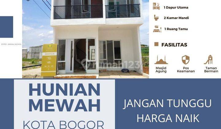 Perumahan Paling Terjangkau Strategis Dekat Stasiun Toll Bogor 1