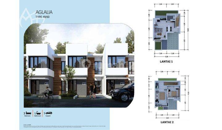 Grand Alifia Rumah 2 Lantai Bogor Dekat Stasiun Cilebut Dan Toll 3
